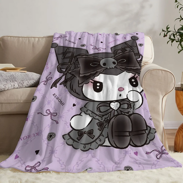 KuromieS Bed Blankets for Adults Fur Blanket Sofa Winter Summer Blanket