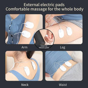 Square Massage Gun High Frequency Hot Compress Pulse Deep Tissue Body Vibrato