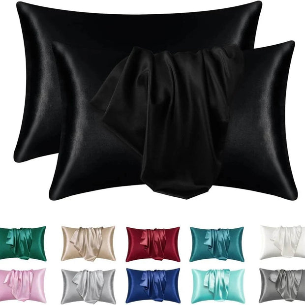 1pc Boost Beauty Sleep Silky Satin Pillowcases