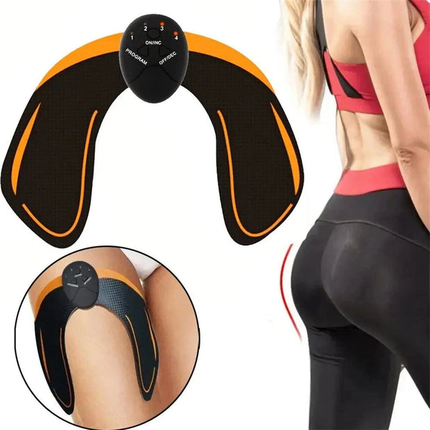 EMS Wireless Buttocks Hip Trainer for muscle relaxation and body slimming.