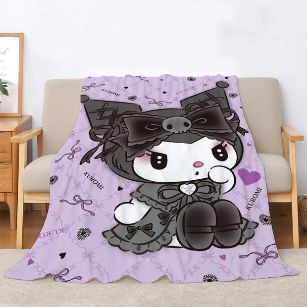 KuromieS Bed Blankets for Adults Fur Blanket Sofa Winter Summer Blanket