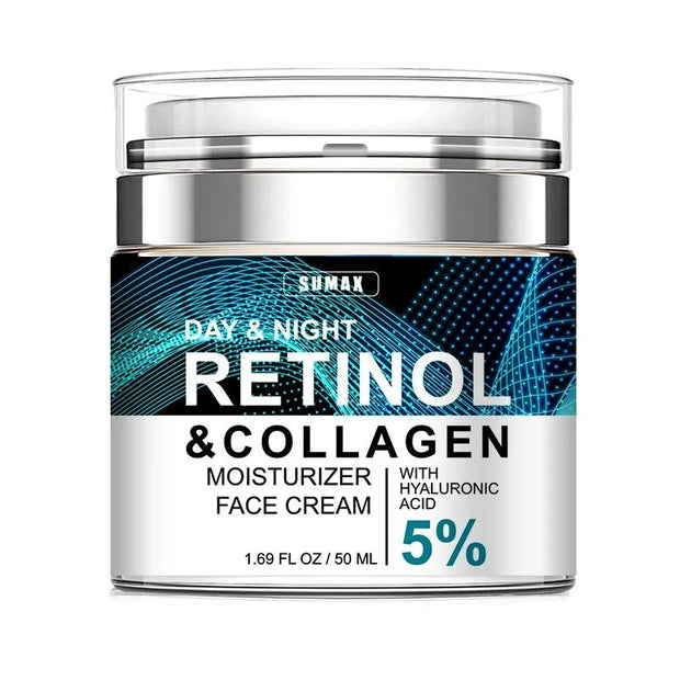 Sumax Retinol Collagen Face Cream 50ml Moisturizer with Hyaluronic Acid