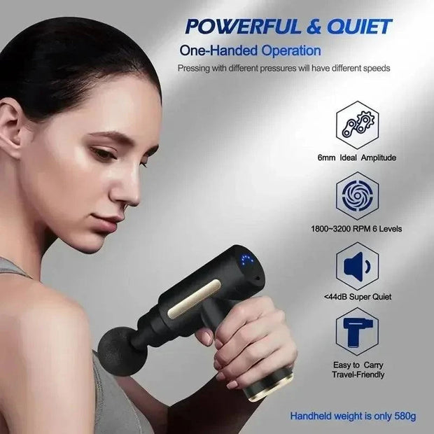 USB Mini Gun Band Muscle Machine Relaxation Vibrating Gun