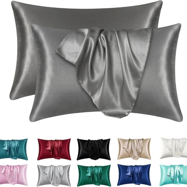 1pc Boost Beauty Sleep Silky Satin Pillowcases